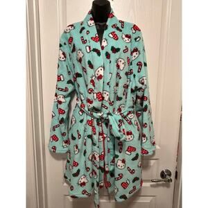 Hello Kitty plus size 1 X Christmas bathrobe